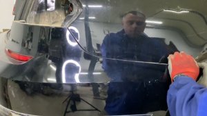 Как снять задний бампер фонарь фолькцваген пассат Б7