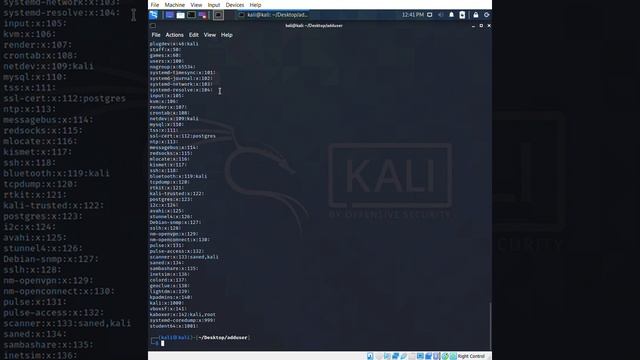 Kali Linux 2021 1 vbox amd64 Running Oracle VM VirtualBox 2021 06 24 23 40 43 смотреть онлайн