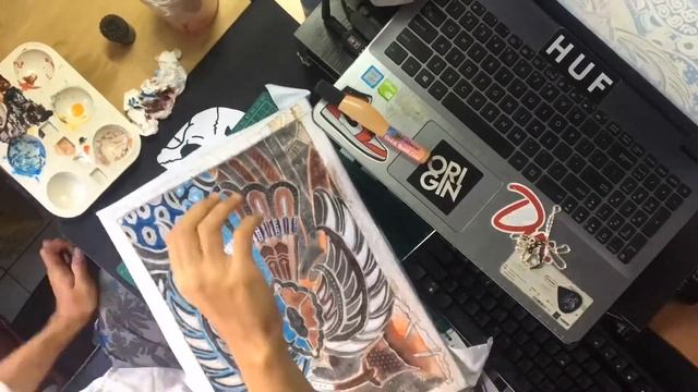 Hadaful Hayah Batik Painting Process смотреть онлайн