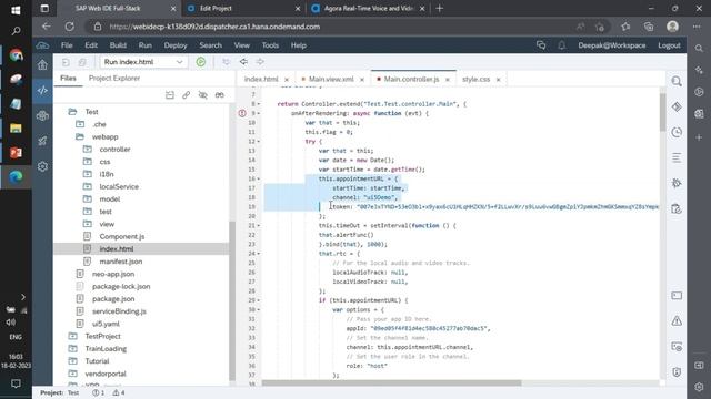 Video Call Integration in SAP UI5 | SAP | UI5 смотреть онлайн
