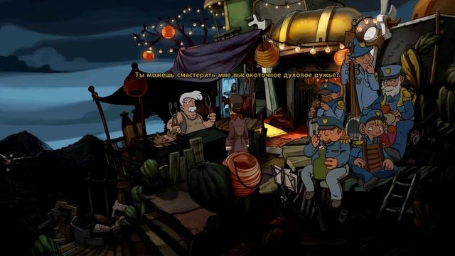Deponia Doomsday - Серия 7 (Мастерим духовое ружье) КурЯщего из окна смотреть онлайн