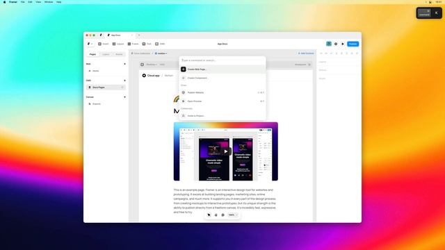 Quick Actions in Framer смотреть онлайн