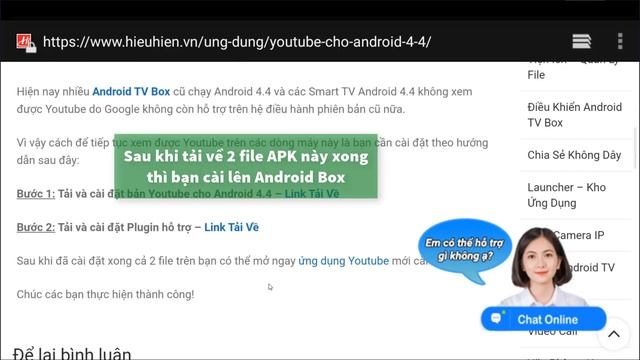 [Hieuhien.vn]Sửa Lỗi Youtube Android 4.4 Trong Vòng 1 Phút 30 Giây смотреть онлайн