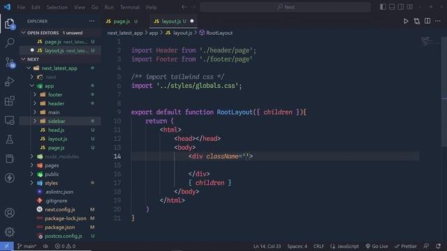 Nested Layout with App Directory Using Next.js 13 смотреть онлайн