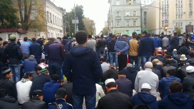 12-09-2016 Москва курбан байирам (Иди курбон) смотреть онлайн