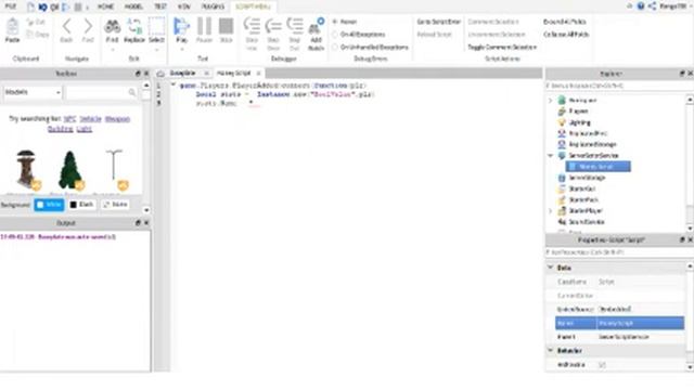 How to get a Money Script in Roblox Studio *WORKING* смотреть онлайн