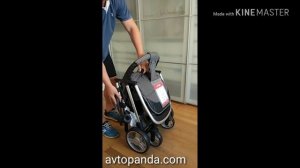 Складывание коляски Carrello Unico
