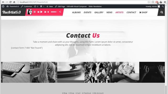 TheArtist WordPress theme upgrade from 1.1 to 1.2 version - PART 2 смотреть онлайн