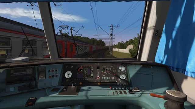 Сценарий «Пригородный № 7151 ЭКСПРЕСС 'Москва — Серпухов'». Trainz Railroad Simulator 2019