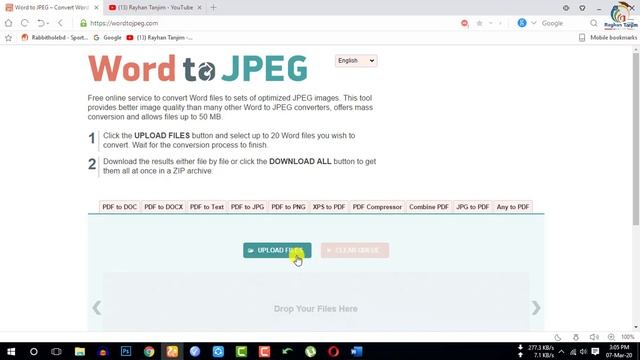 How to Convert Word document into Image File (JPEG) in Bangla смотреть онлайн