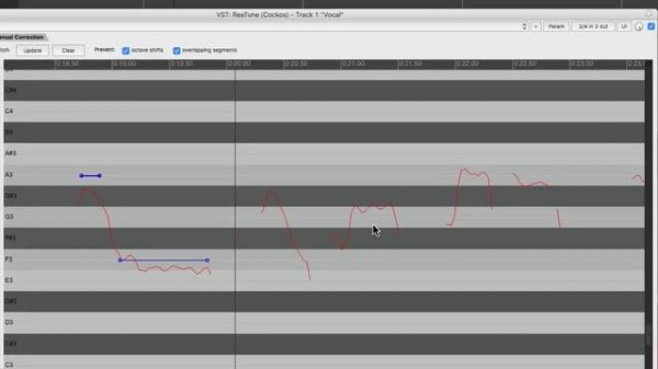 Тюнинг вокала в ReaTune - Эффекты и плагины в REAPER