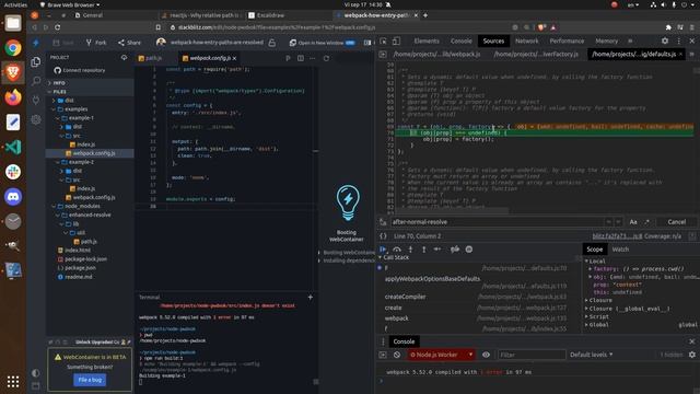 Webpack: understanding how entry paths are resolved by discussing a Stack Overflow post смотреть онлайн