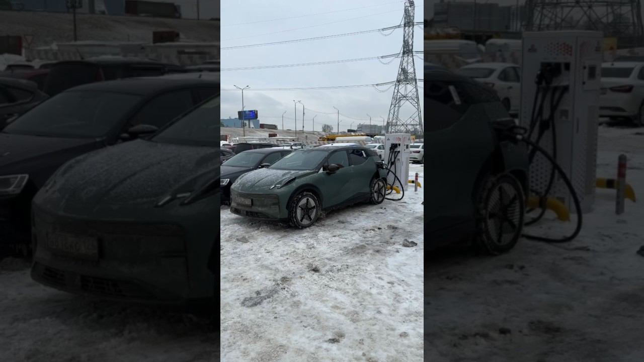 Zeekr X зимой в России смотреть онлайн