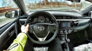 2013 TOYOTA Corolla 1.6 MT - POV TEST DRIVE