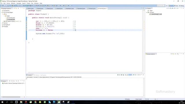 Flags formatting with printf format - OCP Learning Program смотреть онлайн