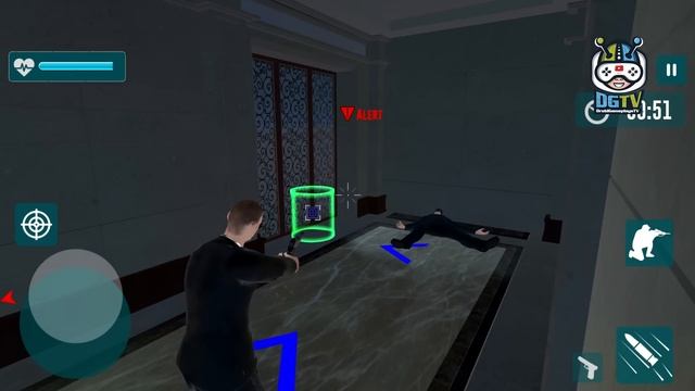 Secret Agent Spy Game Hotel Assassination Mission - Android Gameplay [HD] смотреть онлайн
