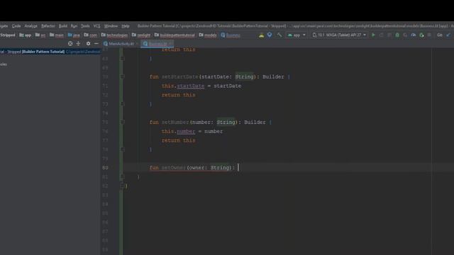 Design patterns in Android: How To Use the Builder Pattern смотреть онлайн