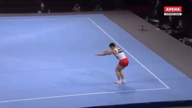 ЧЕМПИОНАТ МИРА ЕВРОПЫ/ НИКИТА НАГОРНЫЙ Элемент: Нагорного трайное углом
