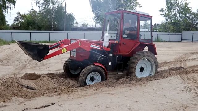 Погрузчик фаворит 500L на трактор Т 25 смотреть онлайн