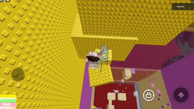 УБЕГАЮ ОТ ЛАВЫ И ПРОХОЖУ ПАРКУР В ROBLOX! | Shuhua D. Clown