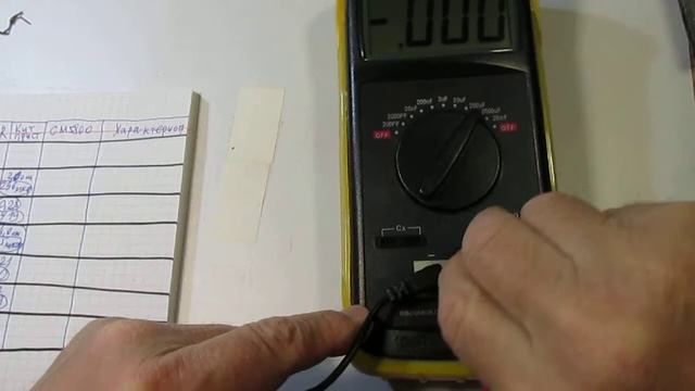 Измерение ESR конденсаторов с помощью четырех приборов часть 2. Capacitor ESR Measurement ESR Meter