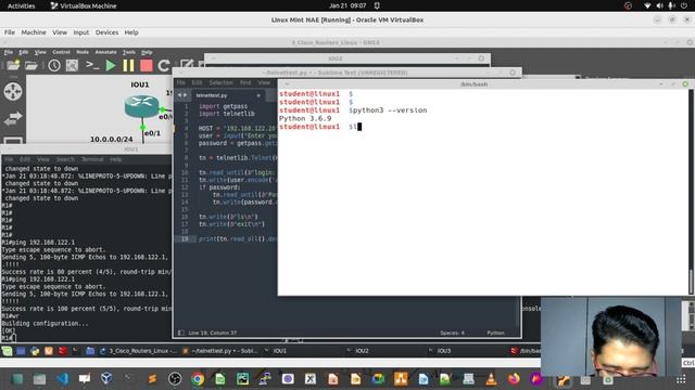 59) Telnet pre requisite 2023 01 21 08 45 40 Most basic python programs for network engineering смотреть онлайн