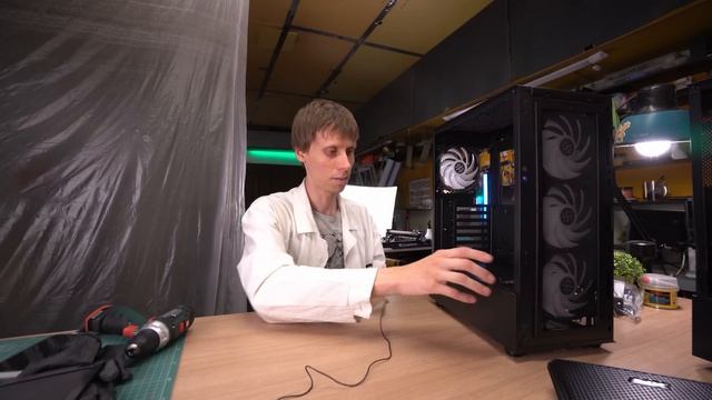 КОРПУС для ПК с СЕТКОЙ смотреть онлайн