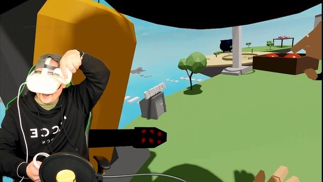 ИГРАЮ В VR РОБЛОКС. Я стал Бог в Роблокс смотреть онлайн