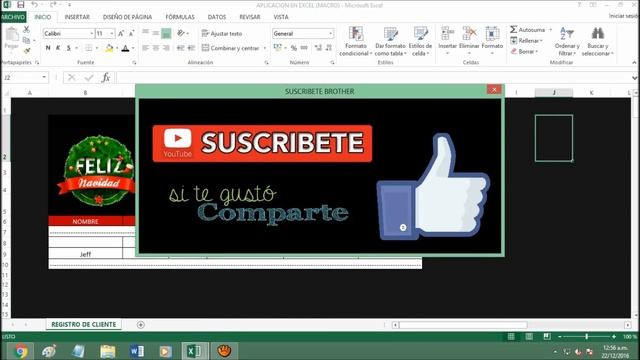 CREAR APLICACIÓN EN EXCEL(MACRO)- DESDE CERO "RÁPIDO Y FÁCIL" смотреть онлайн