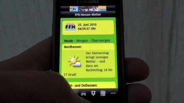 spodtronic Radio App on Samsung bada смотреть онлайн