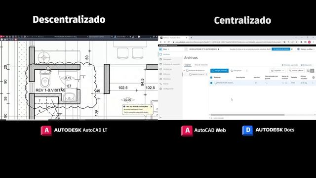Conoce las diferencias entre AutoCAD LT vs AutoCAD Web + Autodesk Docs смотреть онлайн