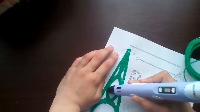 Качели из 3D ручки смотреть онлайн