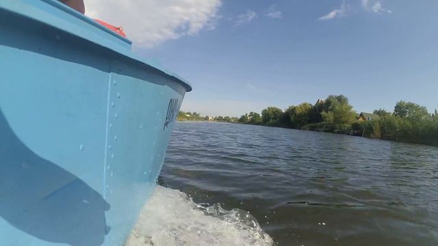 Новомосковск - На лодке по Бойне (02.07.2017) смотреть онлайн