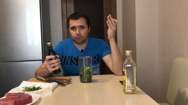 СТЕЙК ТУНЦА / соус к тунцу / офигенный тунец / как жарить тунца смотреть онлайн
