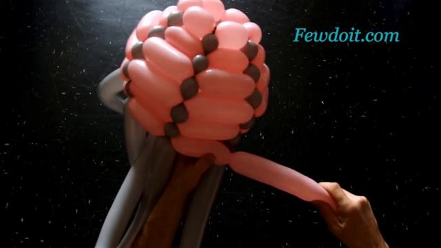 Как сделать вазу из шариков смотреть онлайн