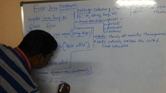 Java First program. смотреть онлайн