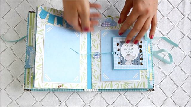 Обзор скрапальбома для малыша со слониками смотреть онлайн