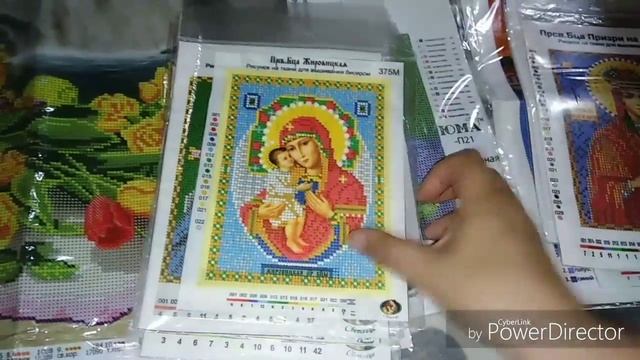 Распаковка посылки , схемы вышивок для бисера. смотреть онлайн