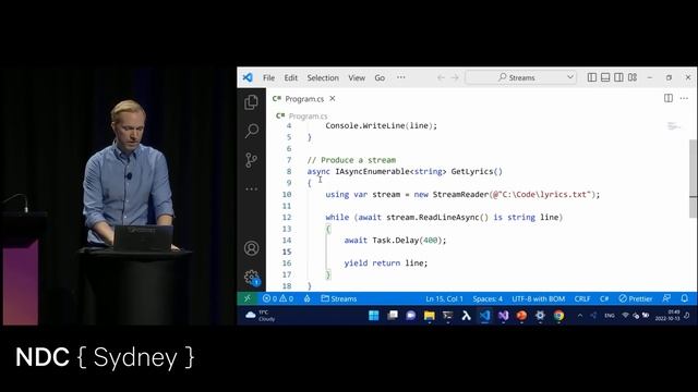 What's new in C#? Exciting new features in C# 8.0, 9.0 and 10! - Filip Ekberg - NDC Sydney 2022 смотреть онлайн