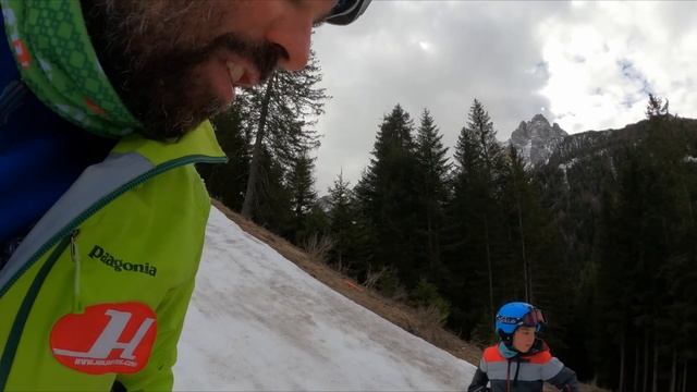 Up and down from Badia to Pozza in Val di Fassa! Yes this is all Dolomiti Superski!! смотреть онлайн