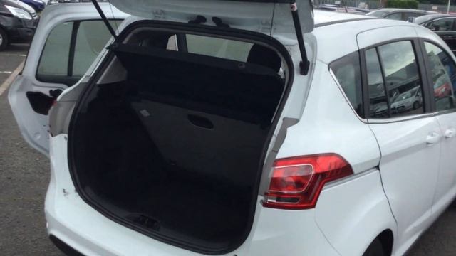 Used Ford B-Max 1.6 Zetec 5dr Powershift Frozen White 2015 смотреть онлайн