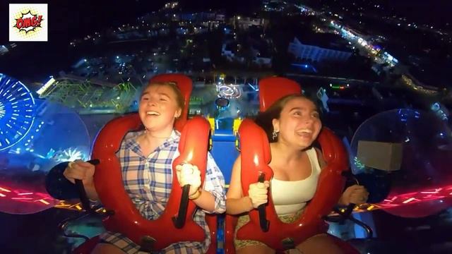 Slingshot Ride The Fun #8 #slingshotride #slingshotshooting #slingshots