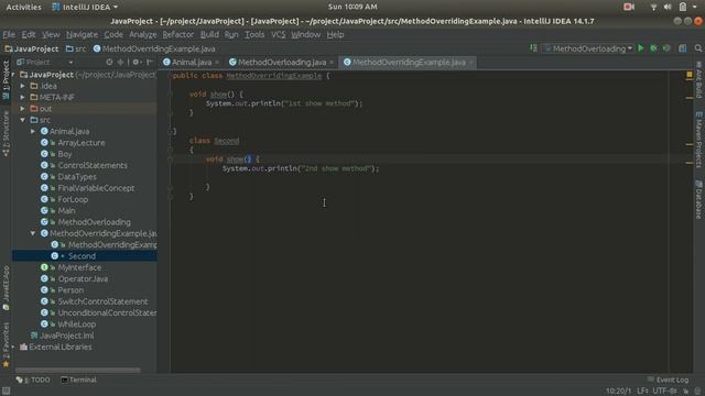 Polymorphism In Java | Method Overriding with its Rule with Program (Part 2) | Java Tutorial #32 смотреть онлайн