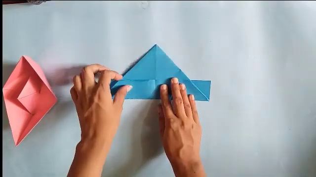 How To Make A Paper Boat|DIY Easy Paper Speed Boat | Origami Boat Tutoria | Paper Toy | Boat