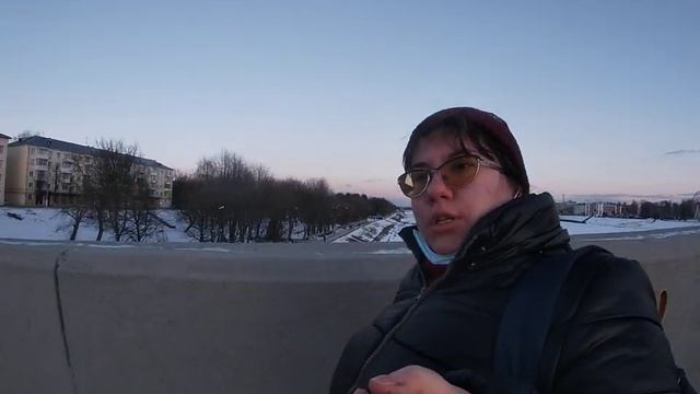 ВЛОГ: Прогулка от Путевого дворца к набережной Афанасия Никитина города Тверь смотреть онлайн