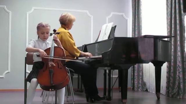 Классен Диана, 2 класс. Р. Шуман - Веселый крестьянин смотреть онлайн