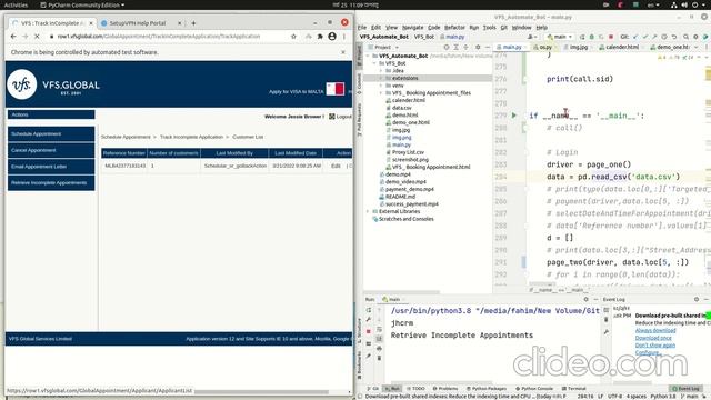 VFS Automation смотреть онлайн
