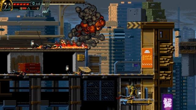 Huntdown. PC Game. Walkthrough