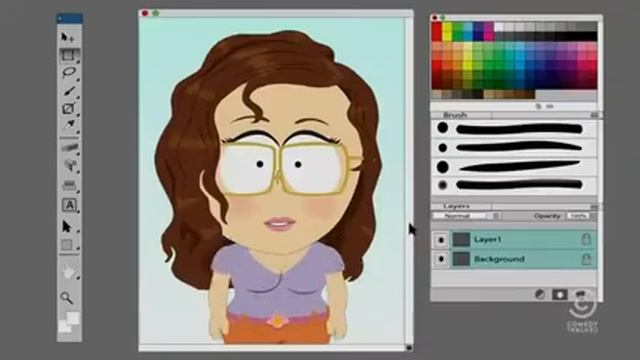 Photoshopping Lisa Burger (South Park S17E10) смотреть онлайн