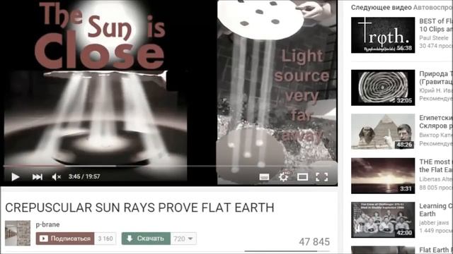 Солнце летает над плоской землей или земля вращается вокруг солнца смотреть онлайн